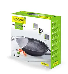 Сковорода WOK Maestro 32 см MR-4832 - мініатюра 6