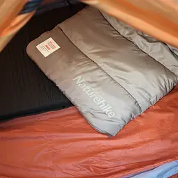 Спальник з капюшоном Naturehike M400 CNK2350WS023, (1°C), правий, зелений - мініатюра 10
