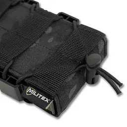 Підсумок Kiborg Militex під 1 магазин Black Multicam (1000-k4078) - мініатюра 5