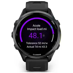 Смарт-годинник Garmin Forerunner 970, Black/Amp Yellow, GPS (010-02969-10) - мініатюра 7