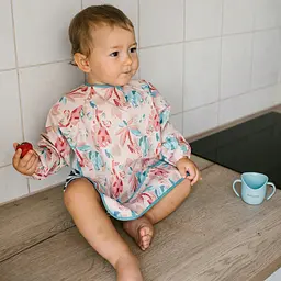 Нагрудник з довгим рукавом BabyOno Джунглі від 2 років 85x42 см (1477/02) - мініатюра 5