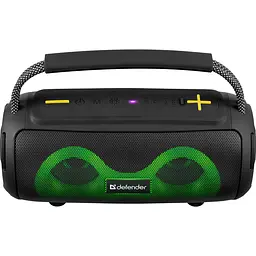 Акустична система 1.0 Defender S450, 10Вт RGB/BT/FM/USB/TF/AUX/TWS чорна - мініатюра 6