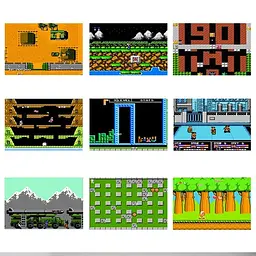 Портативна ігрова ретро приставка консоль з додатковим джойстиком 8bit 400 ігор Game Box жовта - мініатюра 9