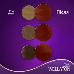 Стійка крем-фарба для волосся Wellaton відтінок 8/45 червоний колорадо 110 мл - мініатюра 4