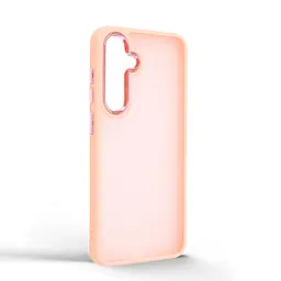 Противоударный чехол для Samsung Galaxy S24 FE 5G (SM-S721), Frame, розовый, панель-накладка, термополиуретан TPU + поликарбонат PC, защита всего корпуса, защита кнопок и камеры, устойчив к деформациям, ArmorStandart (ARM76915) - мініатюра 2