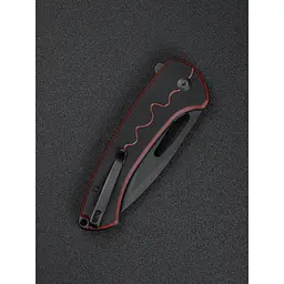 Ніж складаний Sencut Squiggy Burgundy/Black S24082A-3 - мініатюра 12