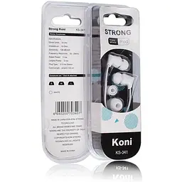 Навушники Koni strong with mic KS-341 - мініатюра 4