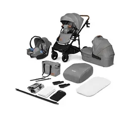 Коляска Lionelo 3 в 1 Mari Tour Grey Stone, сіра (LO-MARI TOUR 3IN1 GREY STONE) - мініатюра 5