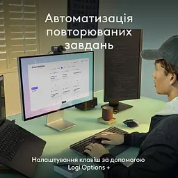 Комплект (Клавіатура та Миша) Logitech MX Keys S Combo for Mac (920-012845) Space Grey - мініатюра 7
