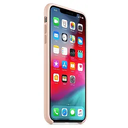 Оригінальний силіконовий чохол Apple Silicone Case для iPhone XS Max (6.5") Pink Sand MTFD2LL/A - мініатюра 4