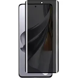 Захисне скло DK для OnePlus 12R/Ace 3/Ace 3 Pro 3D Антишпигун Full Glue 020541 black