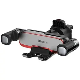 Автотримач для телефона Baseus Mr Hui Gravity Car Mount Сріблястий