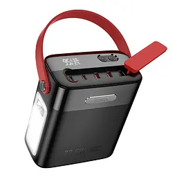 Універсальна мобільна батарея Hoco J143 Title 22.5W/PD20W 80000 mAh Black (36625_3608747)