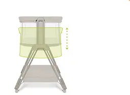 Ліжко приставне Lionelo Luna Beige Sand, бежеве (LO-LUNA BEIGE SAND) - мініатюра 12