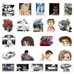 Стікерпак GeekLand Initial D 50 штук - мініатюра 5