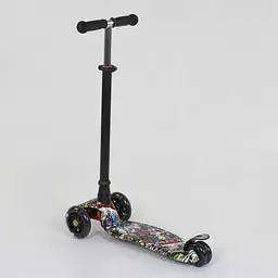 Самокат дитячий Best Scooter 59х17х26 см Чорний 000231508 - мініатюра 5
