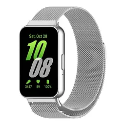 Магнітний ремінець Milanese Loop Samsung Galaxy Fit 3 Silver (35303_3345779)
