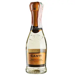 Набір вино ігристе Canti Prosecco Millesimato 0.75 л + вино ігристе Canti Prosecco Millesimato 0.2 л - мініатюра 5