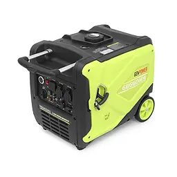 Генератор інверторний БЕНЗИНОВИЙ GENPOWER GBG 60IES 4.8kW (6kVA), однофазний, 230V, 50Hz, DC12V. об'єм 15.0л. витрата 0,374Lt/kWt.стартер (без АКБ), 465*445*505mm. 30кг.