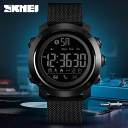 Спортивний годинник Skmei Smart 1462 Revolution смарт-годинник Чорний - мініатюра 3
