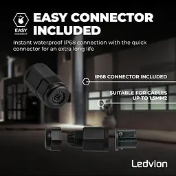 Світлодіодний прожектор Ledvion 150 Вт, 6500K, 12500 лм, IP65 - мініатюра 4