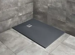 Душовий піддон Radaway Kyntos F 140x80 колір антрацит HKF14080-64 - мініатюра 4