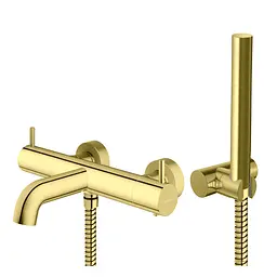 Термостат для ванни Kohlman Axel gold настінний KPL-QW710AGD, Золотий