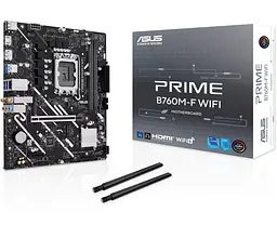 Материнська плата ASUS PRIME B760M-F WIFI (PRIME B760M-F WIFI) (Socket 1700, Intel B760, Micro-ATX) - мініатюра 7