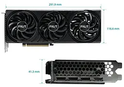 Відеокарта Palit RTX 5070 12GB Infinity 3 OC (NE75070S19K9-GB2050S) (GDDR7, 192 bit, PCI-E v5.0 x16) - мініатюра 7