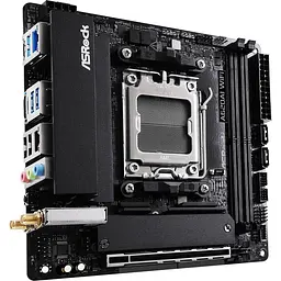 Материнська плата AsRock A620AI WIFI (A620AI WIFI) (Socket AM5, AMD A620A, Mini-ITX) - мініатюра 3