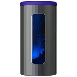 Смарт мастурбатор Lelo Hex F1S V2 Blue, вібрації, технологія Sensonic, гра у додатку