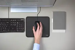 USB миша Logitech B100 black (910-003357) UA - мініатюра 4