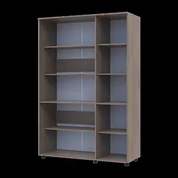 Шафа для одягу Doros Торн Кремона Канноло 3 ДСП (полиці) 135х51.6х200 (44900476) - мініатюра 6