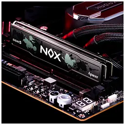 Модуль пам'яті для комп'ютера DDR5 32GB (2x16GB) 6000 MHz NOX Apacer (AH5U32G60C622MBAA-2) - мініатюра 5