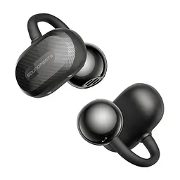 Бездротові навушники TWS SoundPEATS AIR Clip Open-Ear кліпси з 12-мм драйверами та просторовим аудіо (Чорний) - мініатюра 2