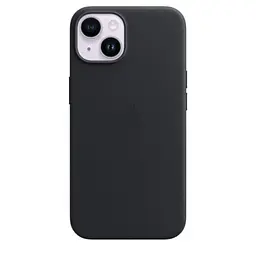 Чохол CasePro Leather Case with MagSafe Midnight для iPhone 14 Plus - мініатюра 2