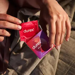Презервативи латексні з силіконовою змазкою Durex Elite, тонкі, З шт. (8157120) - мініатюра 6