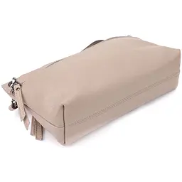 Стильна сумка на плече з натуральної шкіри Vintage 23005 сіра - мініатюра 5