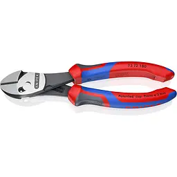 Кусачки бокові особливої потужності TwinForce KNIPEX 73 72 180 BK