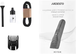 Машинка для стрижки Ardesto HC-Y10-B Black - мініатюра 5