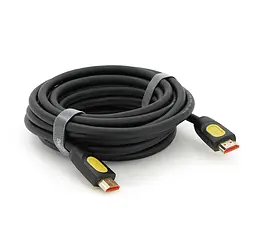 Кабель HDMI 4K UHD ARC v2.0, VEGGIEG HA5-4K, 5m, v2.0, OD-4.0mm, круглий
