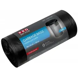 Пакети для сміття PRO service Standard LD Чорні 160 л 20 шт. (4823071615760)