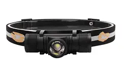 Налобний ліхтар Boruit D20 XM-L2 Zoom 1000 Lm (Оригінал) Ліхтарик - мініатюра 4