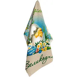 Набір кухонних рушників LeLit Щасливого Великодня 8082 45х60 см 3 шт. (le2000000306223) - мініатюра 3