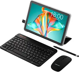 Планшет TECLAST P30T KIT 10,1" 4ГБ, 128ГБ, 6000мА рік, Android, сірий
