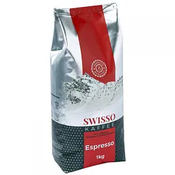 Кава Swisso Kaffee Espresso в зернах 1 кг