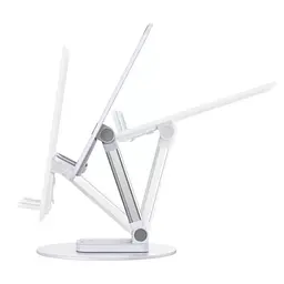 Підставка для планшетів WIWU ZM109 Desktoop Rotation Stand White - мініатюра 5