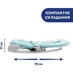 Крісло-гойдалка Chicco Balloon Бірюзове (79652.60) - мініатюра 4