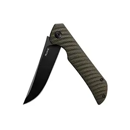 Ніж складаний туристичний Ruike P122-MB, (9.2 см) 14C28N/мікарта коричневий - мініатюра 9