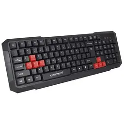 Клавіатура Esperanza EGK102 Red USB (EGK102RUA)